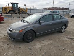 Salvage cars for sale at Chicago Heights, IL auction: 2010 Honda Civic LX