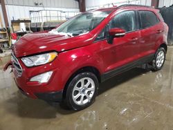 Salvage cars for sale at West Mifflin, PA auction: 2020 Ford Ecosport SE