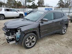 Salvage cars for sale at Hampton, VA auction: 2021 Jeep Compass Limited