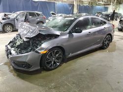 Honda salvage cars for sale: 2019 Honda Civic Sport