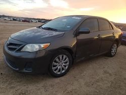 Salvage cars for sale from Copart San Antonio, TX: 2012 Toyota Corolla Base