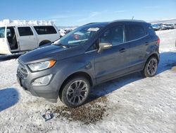 Salvage cars for sale at Helena, MT auction: 2019 Ford Ecosport Titanium