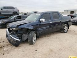 Salvage cars for sale from Copart San Antonio, TX: 2010 Honda Ridgeline RTL