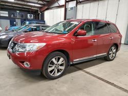 Salvage cars for sale from Copart East Granby, CT: 2013 Nissan Pathfinder S