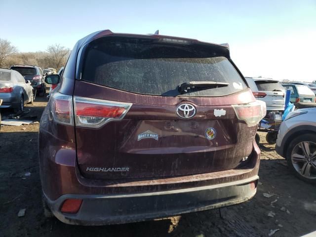 2015 Toyota Highlander LE