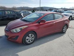 Salvage cars for sale at Lebanon, TN auction: 2016 Hyundai Elantra SE