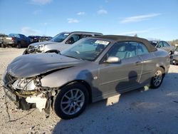 Salvage cars for sale at West Warren, MA auction: 2004 Saab 9-3 ARC