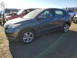 Salvage cars for sale at San Martin, CA auction: 2016 Honda HR-V LX