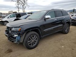 Jeep Grand Cherokee Limited salvage cars for sale: 2017 Jeep Grand Cherokee Limited