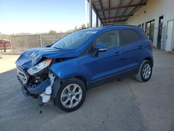 Salvage cars for sale at Tanner, AL auction: 2020 Ford Ecosport SE