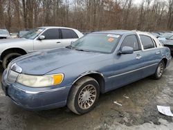 Lincoln salvage cars for sale: 2000 Lincoln Town Car Signature