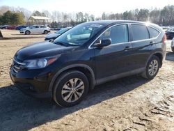 Salvage cars for sale at Charles City, VA auction: 2012 Honda CR-V EX