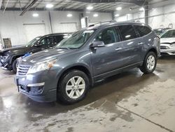 Salvage cars for sale at Ham Lake, MN auction: 2014 Chevrolet Traverse LT