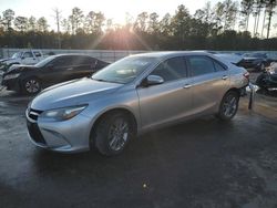 Salvage cars for sale at Harleyville, SC auction: 2017 Toyota Camry LE