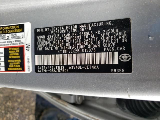 2011 Toyota Camry Base