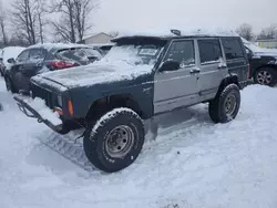 Salvage cars for sale from Copart Central Square, NY: 2000 Jeep Cherokee Sport