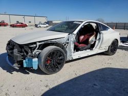 Salvage cars for sale at Haslet, TX auction: 2021 Infiniti Q60 RED Sport 400