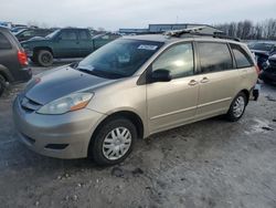 Salvage cars for sale at Wayland, MI auction: 2007 Toyota Sienna CE