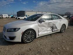 Lincoln Vehiculos salvage en venta: 2017 Lincoln MKZ Select