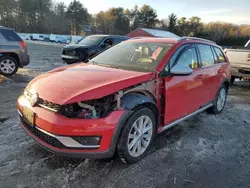 Volkswagen salvage cars for sale: 2019 Volkswagen Golf Alltrack S