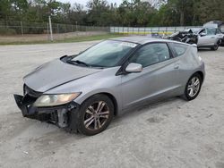 Salvage trucks for sale at Fort Pierce, FL auction: 2011 Honda CR-Z EX