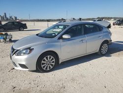 Salvage cars for sale at New Braunfels, TX auction: 2018 Nissan Sentra S