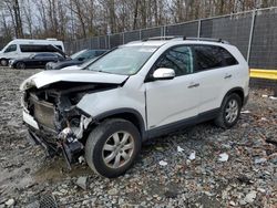 Salvage cars for sale at Waldorf, MD auction: 2012 KIA Sorento Base