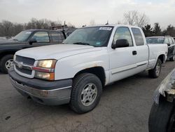 Chevrolet salvage cars for sale: 2004 Chevrolet Silverado K1500