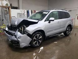 Subaru Vehiculos salvage en venta: 2017 Subaru Forester 2.5I Limited