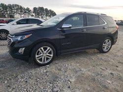 Salvage cars for sale at Loganville, GA auction: 2018 Chevrolet Equinox Premier