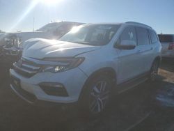 Salvage cars for sale at Brighton, CO auction: 2018 Honda Pilot Elite