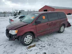 Dodge Caravan salvage cars for sale: 2017 Dodge Grand Caravan SE