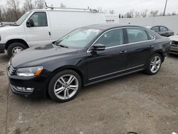 Salvage cars for sale at Portland, OR auction: 2015 Volkswagen Passat SE