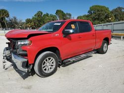 Chevrolet salvage cars for sale: 2019 Chevrolet Silverado K1500 LT