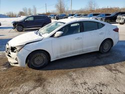 Salvage cars for sale from Copart Montreal Est, QC: 2020 Hyundai Elantra SEL