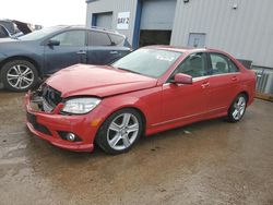 Salvage cars for sale at Elgin, IL auction: 2010 Mercedes-Benz C 300 4matic