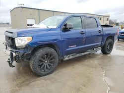 Salvage cars for sale at Wilmer, TX auction: 2015 Toyota Tundra Crewmax SR5