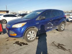 Salvage cars for sale at Grand Prairie, TX auction: 2013 Ford Escape S