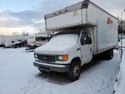 2006 Ford Econoline E350 Super Duty Cutaway Van en venta en Woodhaven, MI