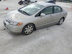 Salvage cars for sale at Arcadia, FL auction: 2006 Honda Civic LX