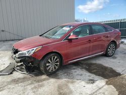 Salvage cars for sale at Duryea, PA auction: 2016 Hyundai Sonata Sport