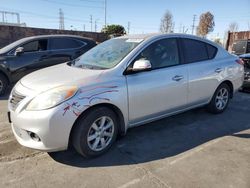 Salvage cars for sale at Wilmington, CA auction: 2012 Nissan Versa S