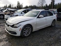 Salvage cars for sale at Graham, WA auction: 2016 BMW 320 I