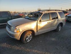 Salvage cars for sale at Eugene, OR auction: 2002 Ford Explorer XLT