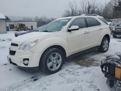 Chevrolet salvage cars for sale: 2014 Chevrolet Equinox LTZ