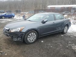 Salvage cars for sale at auction: 2012 Honda Accord LX