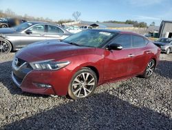 Salvage cars for sale at Hueytown, AL auction: 2017 Nissan Maxima 3.5S