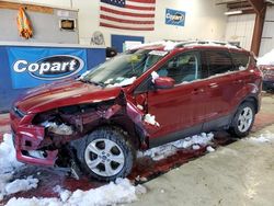 Salvage cars for sale at Angola, NY auction: 2015 Ford Escape SE