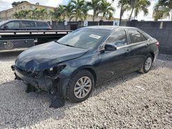 Salvage cars for sale at Opa Locka, FL auction: 2016 Toyota Camry LE