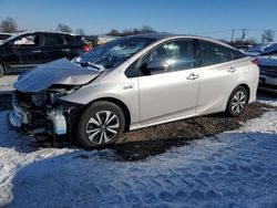 Salvage cars for sale at Hillsborough, NJ auction: 2018 Toyota Prius Prime